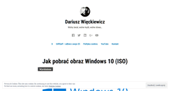 Desktop Screenshot of dariusz.wieckiewicz.org