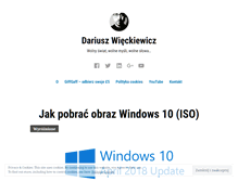 Tablet Screenshot of dariusz.wieckiewicz.org